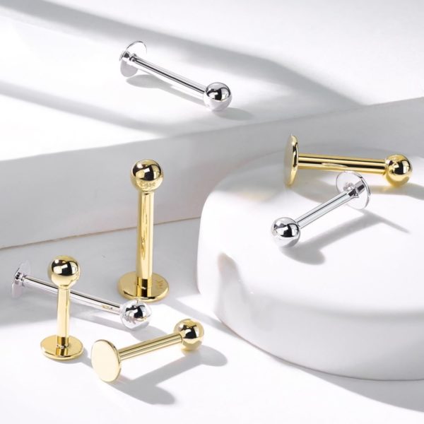 Labret Plaqué Or